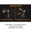 INGCO Κρουστικό Δραπανοκατσάβιδο Compact Μπαταρίας 20V Li-Ion 166Nm με Jacobs Τσοκ CIDLI201668E